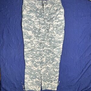 Mens Digital Camo Cargo Pants‎ BDU Army Military Style Combat Trousers 37X34.5